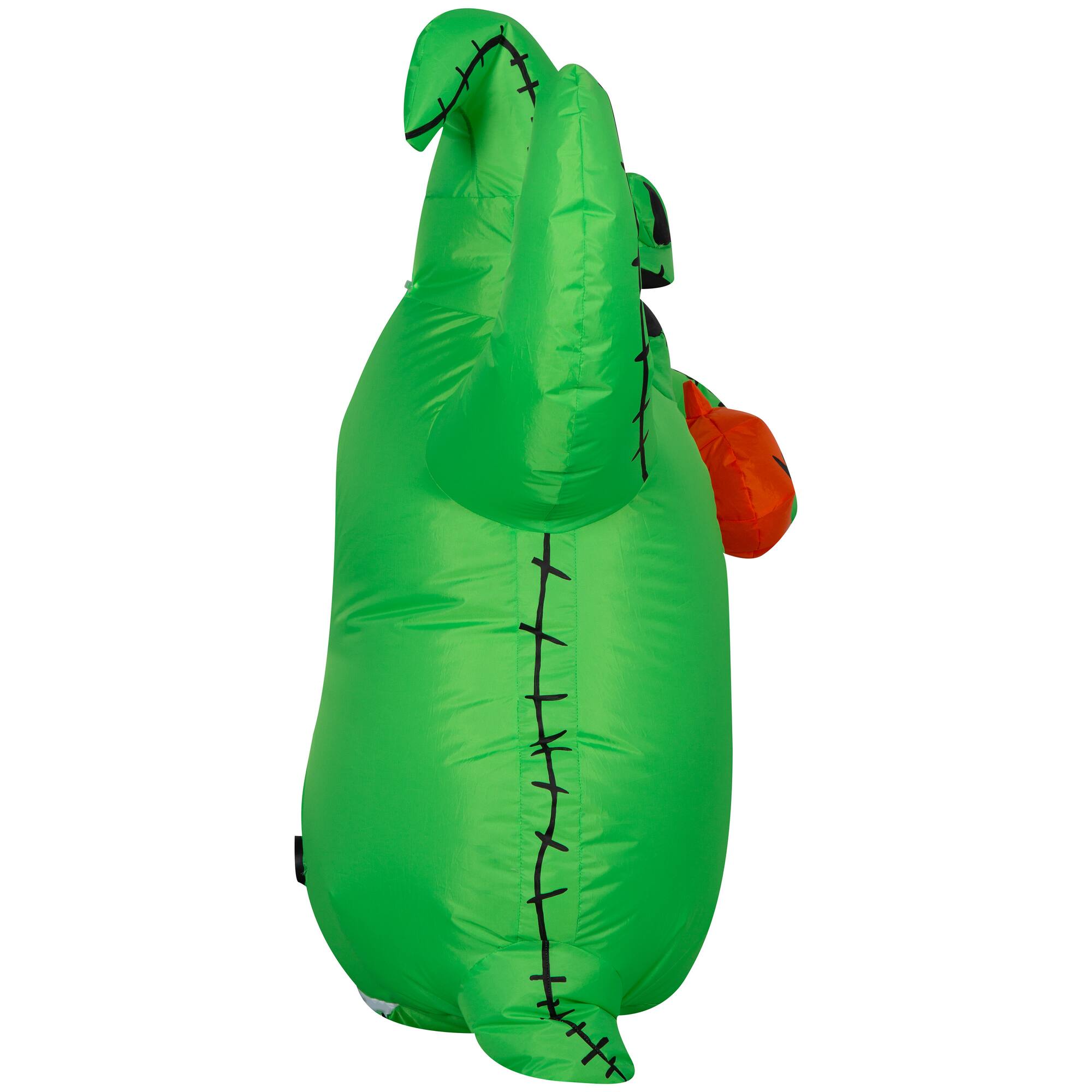 Airblown® Green Oogie Boogie with Jack-O'-Lantern Yard Décor